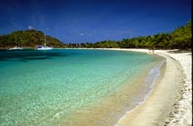 Salt Whistle Bay, on Mayreau, one of the St. Vincent Grenadines